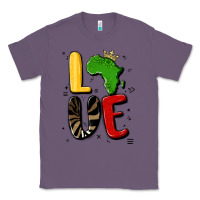 Lavender africa love Classic Tee - MaliasSmallBusiness