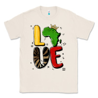 Natural africa love Classic Tee - MaliasSmallBusiness