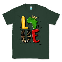 Sports Green africa love Classic Tee - MaliasSmallBusiness