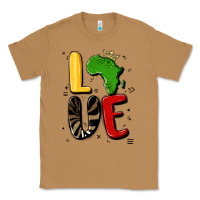 Toasted Coconut africa love Classic Tee - MaliasSmallBusiness
