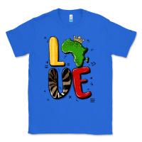True Royal africa love Classic Tee - MaliasSmallBusiness