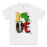 White africa love Classic Tee - MaliasSmallBusiness