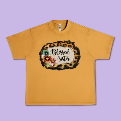 Blessed Sister Urban Heavy Tee Designed By Jasminsmagicworld