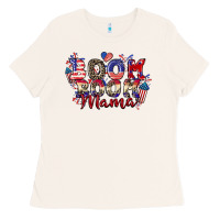 Bone Boom boom Mama 4th of july Ladies Tee - CowGirlArtShop