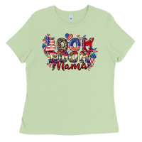 Matcha Boom boom Mama 4th of july Ladies Tee - CowGirlArtShop
