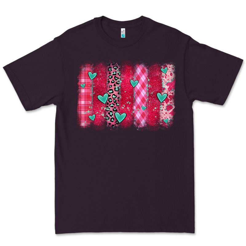 Valentines Day Brushstroke Premium Tee by OliviaCreatesArt | Teevron