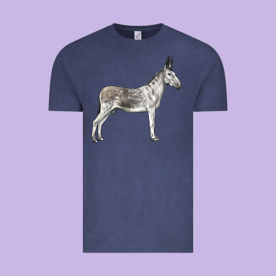 Andalusian Donkey Vintage Tee Designed By Lillyallendesigns