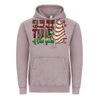 Vintage Zinc it's the most wonderful time of the year christmas tree cake Vintage Hoodie - Jasminsmagicworld