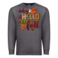 Charcoal Heather Why hello there Fall Premium Sweatshirt - NancyCooperArtShop