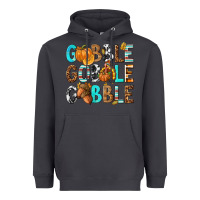 Smoke Gobble Gobble Gobble with Turkey Heavyweight Hoodie - texasbilliewilder