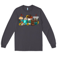 Smoke western coffee cups Long Sleeve Tee - NancyCooperArtShop