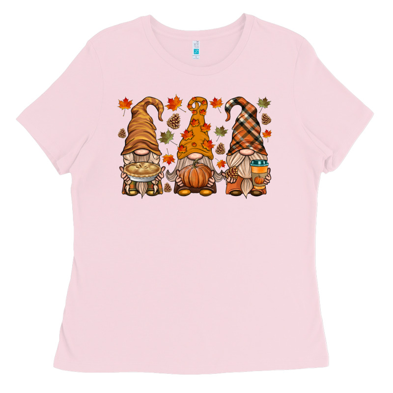 Fall Gnome Ladies Tee by HRA Design Shop | Teevron