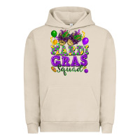 Pigment French Oak Mardi Gras squad Urban Hoodie - FaDigitalArtStudio