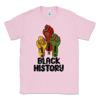 Bubblegum Pink black history malia Classic Tee - MaliasSmallBusiness