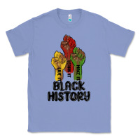 Colony Blue black history malia Classic Tee - MaliasSmallBusiness
