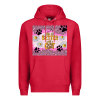 Cardinal life is better with a cat Premium Hoodie - TumblerDesignByShophia