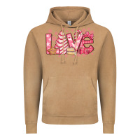 Vintage Camel love pink christmas tree cake Vintage Hoodie - Jasminsmagicworld