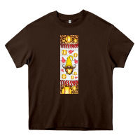Chocolate Brown softball football penwraps Heavy Core Tee - HRA Design Shop