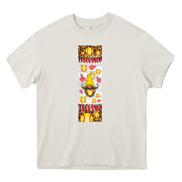 Cream softball football penwraps Heavy Core Tee - HRA Design Shop