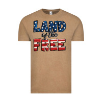 Vintage Coffee Land of the free America Vintage Tee - Jasminsmagicworld