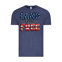 Vintage Denim Land of the free America Vintage Tee - Jasminsmagicworld