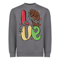 Storm love juneteenth Heavyweight Sweatshirt - MaliasSmallBusiness
