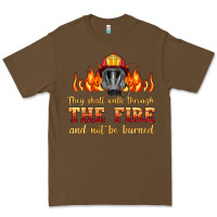 Cacao the fire with firefighter air mask Premium Tee - HRA Design Shop