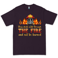 Plum the fire with firefighter air mask Premium Tee - HRA Design Shop