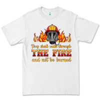 White the fire with firefighter air mask Premium Tee - HRA Design Shop