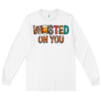 White wasted on you Long Sleeve Tee - NancyCooperArtShop