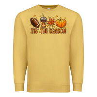 Antique Gold Tis' the season Premium Sweatshirt - NancyCooperArtShop
