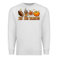 Oatmeal Heather Tis' the season Premium Sweatshirt - NancyCooperArtShop