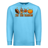 Ocean Blue Tis' the season Premium Sweatshirt - NancyCooperArtShop