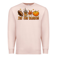 Pale Pink Tis' the season Premium Sweatshirt - NancyCooperArtShop