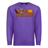 Purple Tis' the season Premium Sweatshirt - NancyCooperArtShop