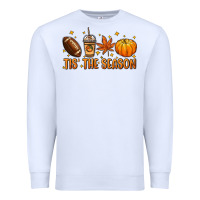 White Tis' the season Premium Sweatshirt - NancyCooperArtShop