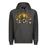 Charcoal Heather jesus san judas Premium Hoodie - JahusDesignShop