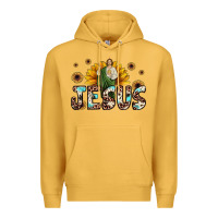 Mustard jesus san judas Premium Hoodie - JahusDesignShop