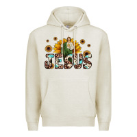 Oatmeal Heather jesus san judas Premium Hoodie - JahusDesignShop