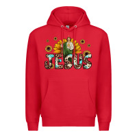 Red jesus san judas Premium Hoodie - JahusDesignShop
