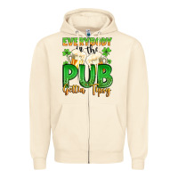 Sandshell everybody in the pub gettin tipsy Zipper Hoodie - Artiststas