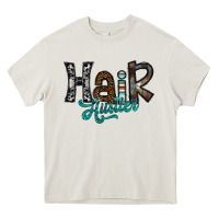 Cream hair hustler Heavy Core Tee - SublimationCraftShop