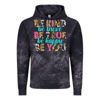 Cloud Black be kind be true be you Vintage Hoodie - NancyCooperArtShop
