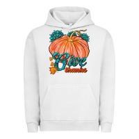 Pigment Lunar Rock Give Thanks Urban Hoodie - FaDigitalArtStudio