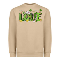 St Patricks Love Nurse Heavyweight Sweatshirt | Teevron