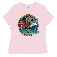 Bubblegum Pink hot mom summer Ladies Tee - SublimationCraftShop