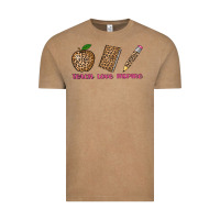 Vintage Coffee teach love inspire leopard Vintage Tee - AdoDesignShop