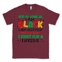 Burgundy black  lifetime Classic Tee - MaliasSmallBusiness