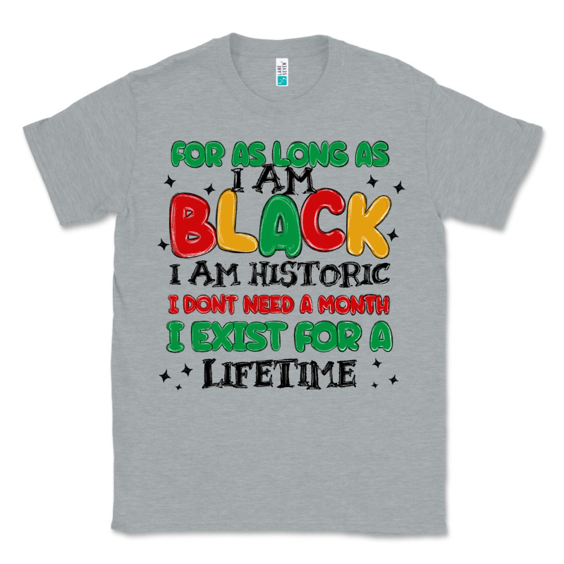 Black  Lifetime Classic Tee by MaliasSmallBusiness | Teevron
