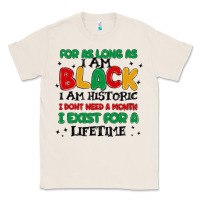 Natural black  lifetime Classic Tee - MaliasSmallBusiness